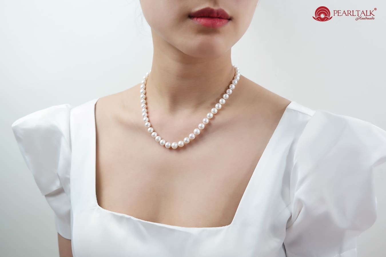 CHUỖI NGỌC TRAI SUNRISE TRẮNG 7.5 MM